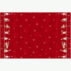 Gnomes Home Tree - Red Christmas by P&B Textiles