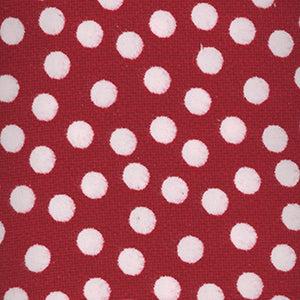 Snow Crew Flannel - Red Geometric by Henry Glass