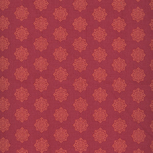 Petals & Stitches - Red Floral by Andover