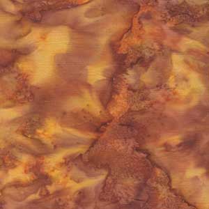 Lava Batiks - Curry by Anthology Fabrics