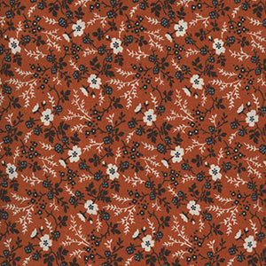 Rustic Gatherings - Rust Floral by Moda