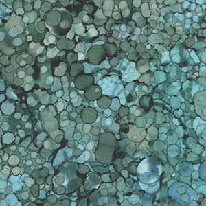 Bliss - Green Geometric 108" Wide Back by Northcott