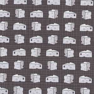 Say Cheese - Black Fat Quarter by Quilting Treasures