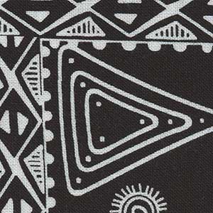 Pow Wow Wow - Black Geometric Fat Quarter | RJR 3330-2