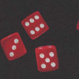 This & That - Black Novelty Fat Quarter | Quilting Treasures 28731-J
