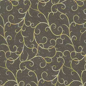 Winter Wishes - Black Geometric Fat Quarter by Quilting Treasures