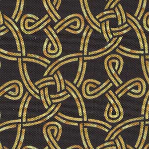 Pot O' Gold - Black St. Patrick's | Quilting Treasures 29297-J