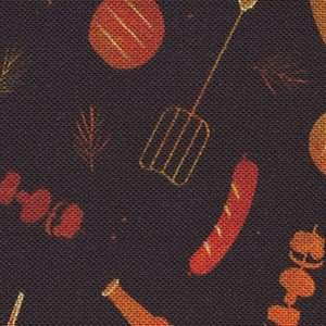 Backyard BBQ - Black Novelty | Quilting Treasures 29586-J