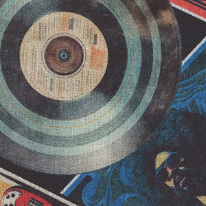 Rock N Roll Fantasy - Black Novelty | Quilting Treasures 30731-J