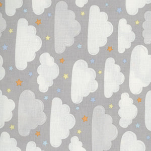 Baby's Adventure - Gray Novelty Fat Quarter by Wilmington Prints