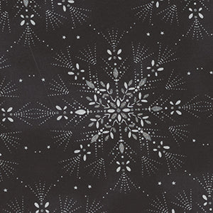 Hoffman Print - Black Christmas Fat Quarter by Hoffman California