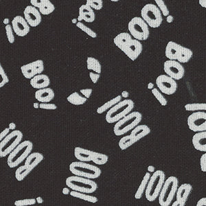 Black and Boo - Black | Benartex 14561G-12