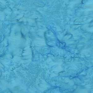 Lava Batiks - Blue Blender Fat Quarter by Anthology Fabrics