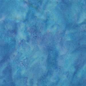 Lava Batiks - Blue Blender Fat Quarter by Anthology Fabrics