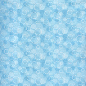 Comfy Prints Flannel - Blue Blender Fat Quarter by AE Nathan