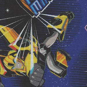 Transformers - Blue Novelty | Camelot Fabrics 95020-109