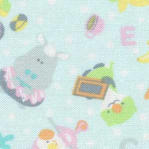 MofPof - Blue Novelty Fat Quarter | RJR 3290-2