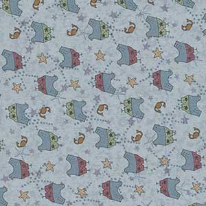 Summer Holiday - Blue Novelty Fat Quarter by RJR