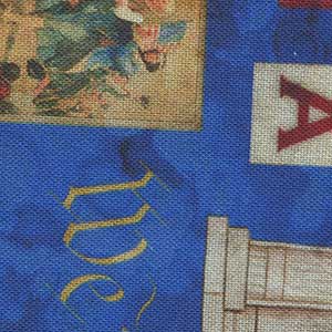 Indivisible - Blue Patriotic | Quilting Treasures 28682-B