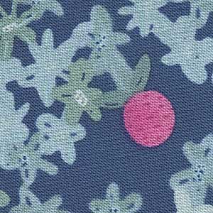 Sunlit Blooms - Blue Floral Fat Quarter | Michael Miller DC8467-BLUE