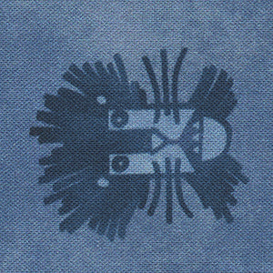 All One In The World - Blue Novelty | Michael Miller CX9039-BLUE