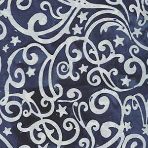 Banyan Bandana - Blue Patriotic Fat Quarter by Northcott