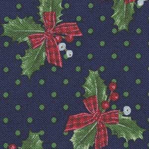 Christmas Traditions - Blue Christmas Fat Quarter | Northcott 24552-49