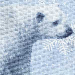 Father Christmas - Blue Novelty | Northcott 24694-42