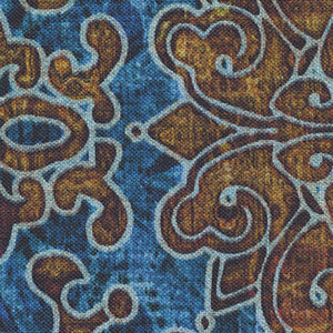Heirloom - Blue Floral | Quilting Treasures 29542-W