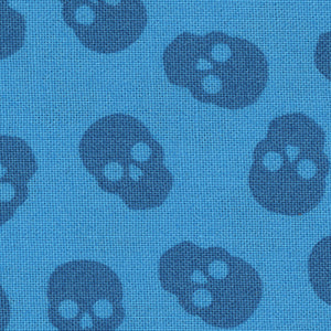 The Watcher - Blue Halloween Fat Quarter | Andover 9837-T