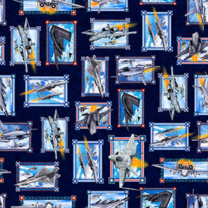 Patriot - Blue Patriotic | Quilting Treasures 30931-N