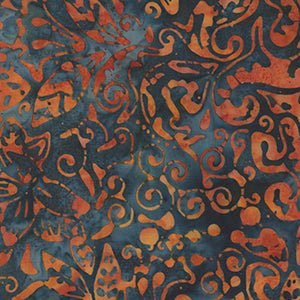 Banyan Batiks - Blue Geometric Fat Quarter by Northcott