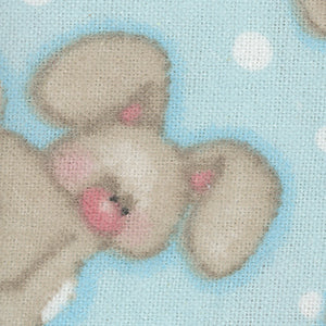 Comfy Prints Flannel - Blue Novelty Fat Quarter | AE Nathan N-0961-11