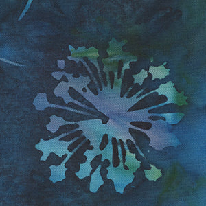 Hoffman Print - Blue Floral Fat Quarter | Hoffman California SC1-230