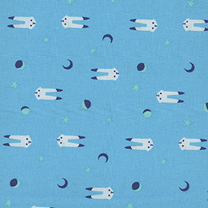 Luna Sol - Blue Novelty Fat Quarter by Windham Fabrics