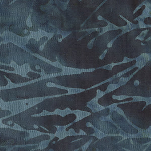 Bali Island Batiks - Blue Blender Fat Quarter | Island Batiks BRUSH-TEAL