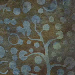 Bali Island Batiks - Blue Blender | Island Batiks VINE DOT-GREY