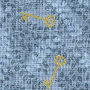 The Secret Winter Garden - Blue Floral | Miscellaneous A657-2