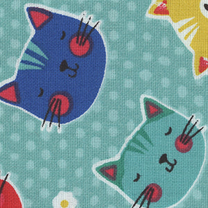 Fe-Line Frisky - Blue Novelty | Wilmington Prints 68581-714