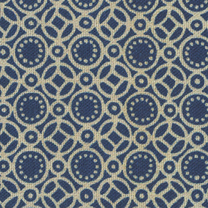 Palette Indigo - Blue Geometric | Free Spirit PWTH298-INDIGO