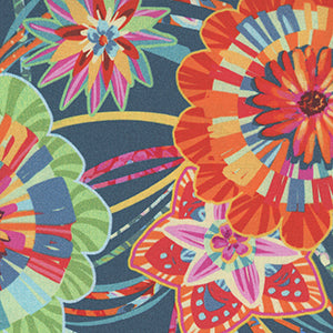 Festival - Rosettes Fat Quarter by Free Spirit