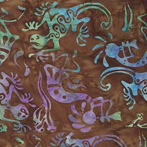 Creative Batiks - Brown Blender Fat Quarter by Batik Textiles