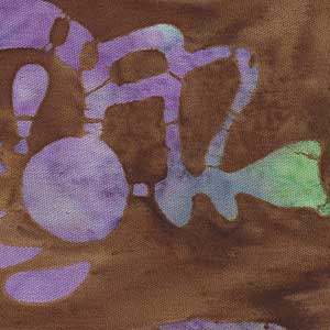 Creative Batiks - Brown Blender Fat Quarter | Batik Textiles 5216