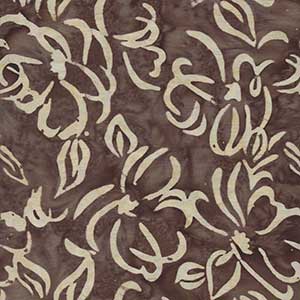 Banyan Classics - Brown Floral Fat Quarter by Northcott