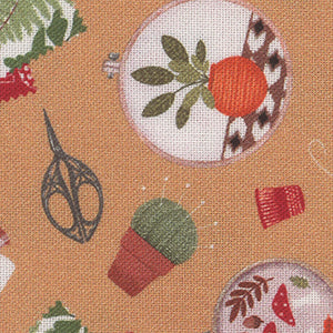 Harvest Minis - Brown Fall | P&B Textiles 05459-NE