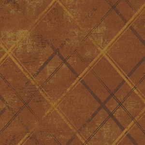 One Sister Basics - Brown Geometric Fat Quarter by Henry Glass