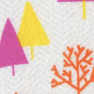 Bundled Up - White Novelty Fat Quarter | Camelot Fabrics 211803-103B