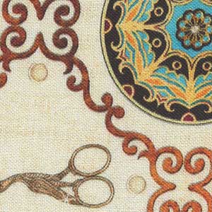 Sew Lovely - Cream Geometric | Quilting Treasures 28377-E