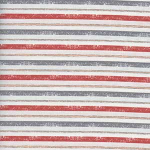 Seine Stripes - White Geometric Fat Quarter by Michael Miller