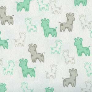 Cozy Cotton Flannel - White Novelty Fat Quarter by Robert Kaufman